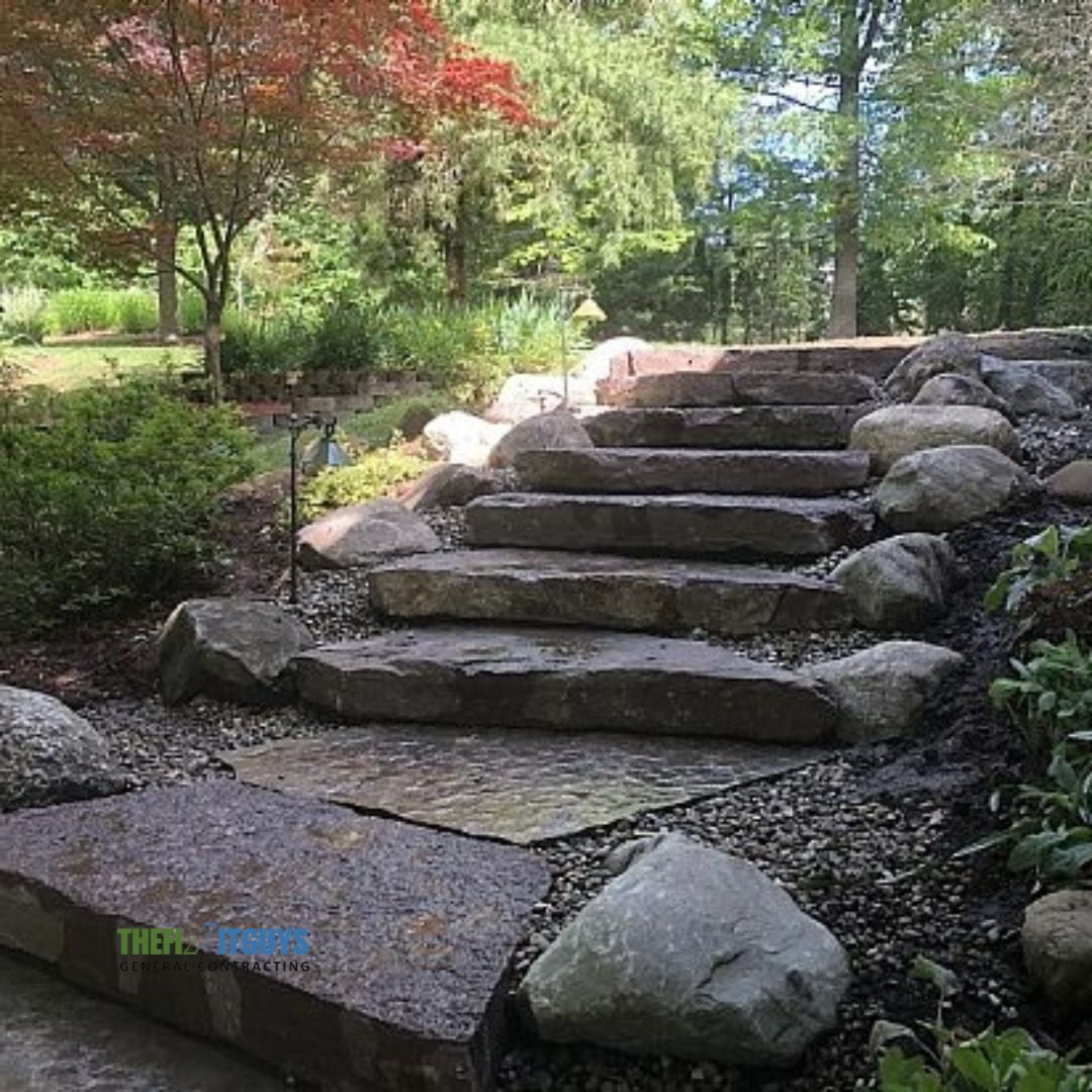 natural stone steps portfolio picture 10