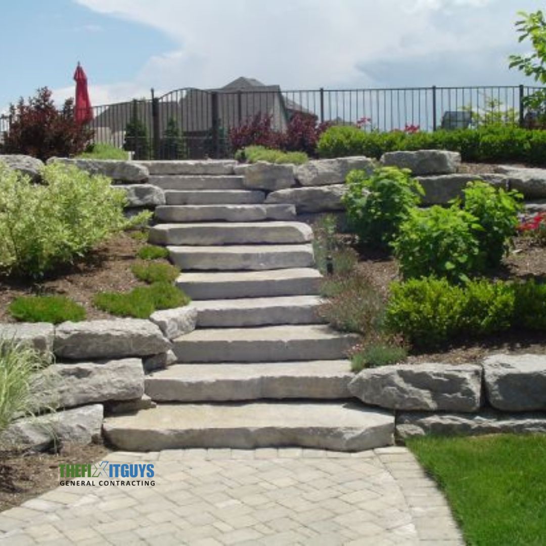 natural stone steps portfolio picture 2