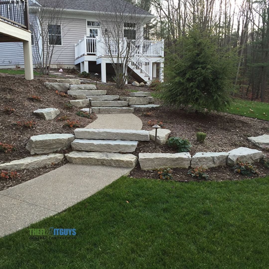 natural stone steps portfolio picture 3