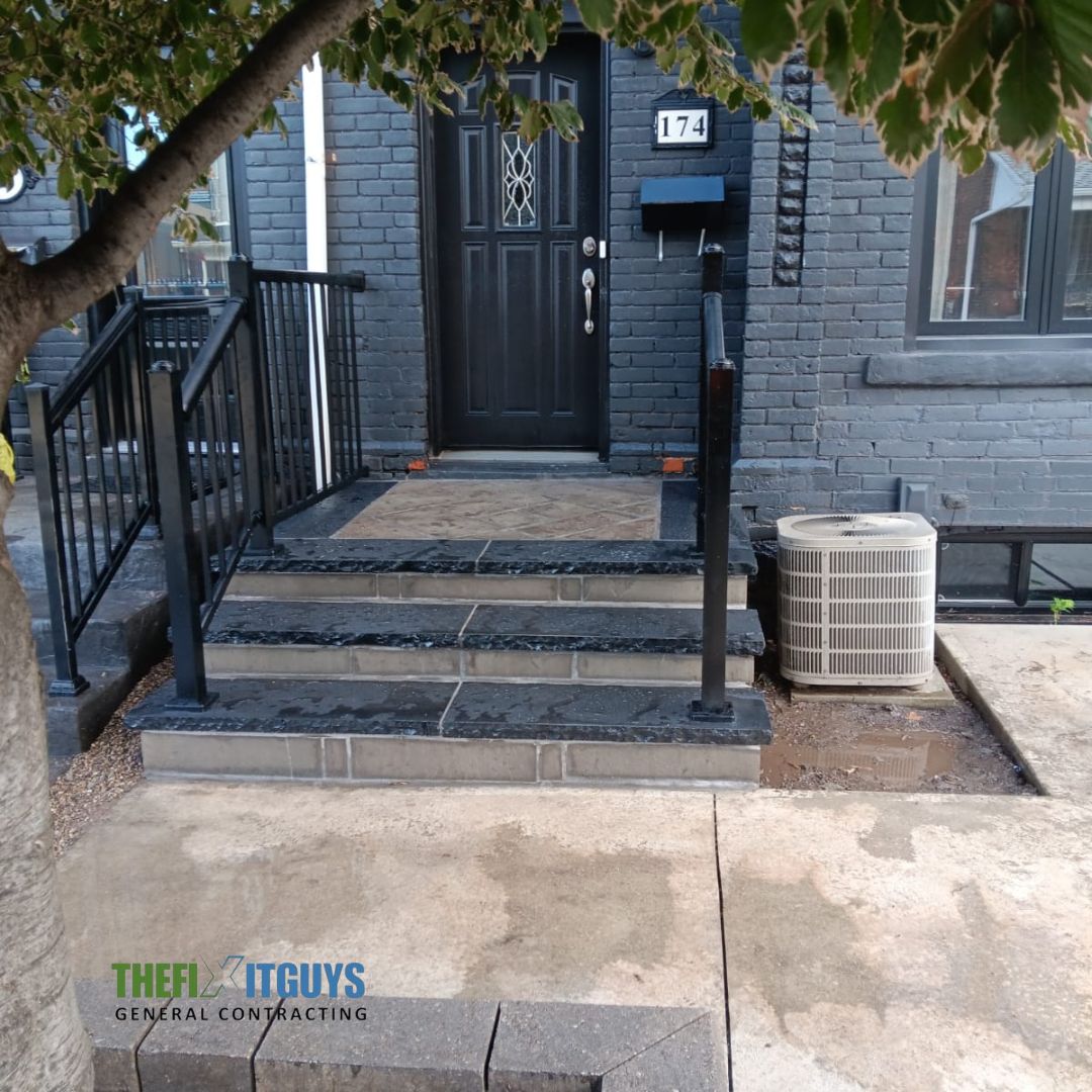 thefixitguys stone steps project in hamilton 2