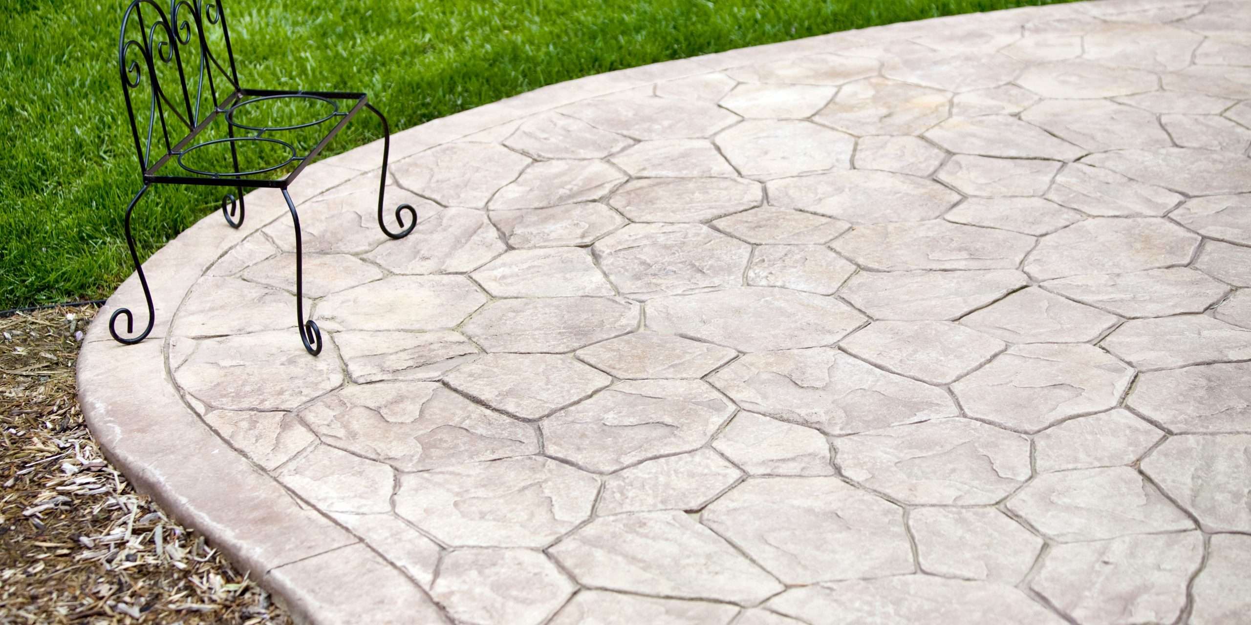 flagstone patio