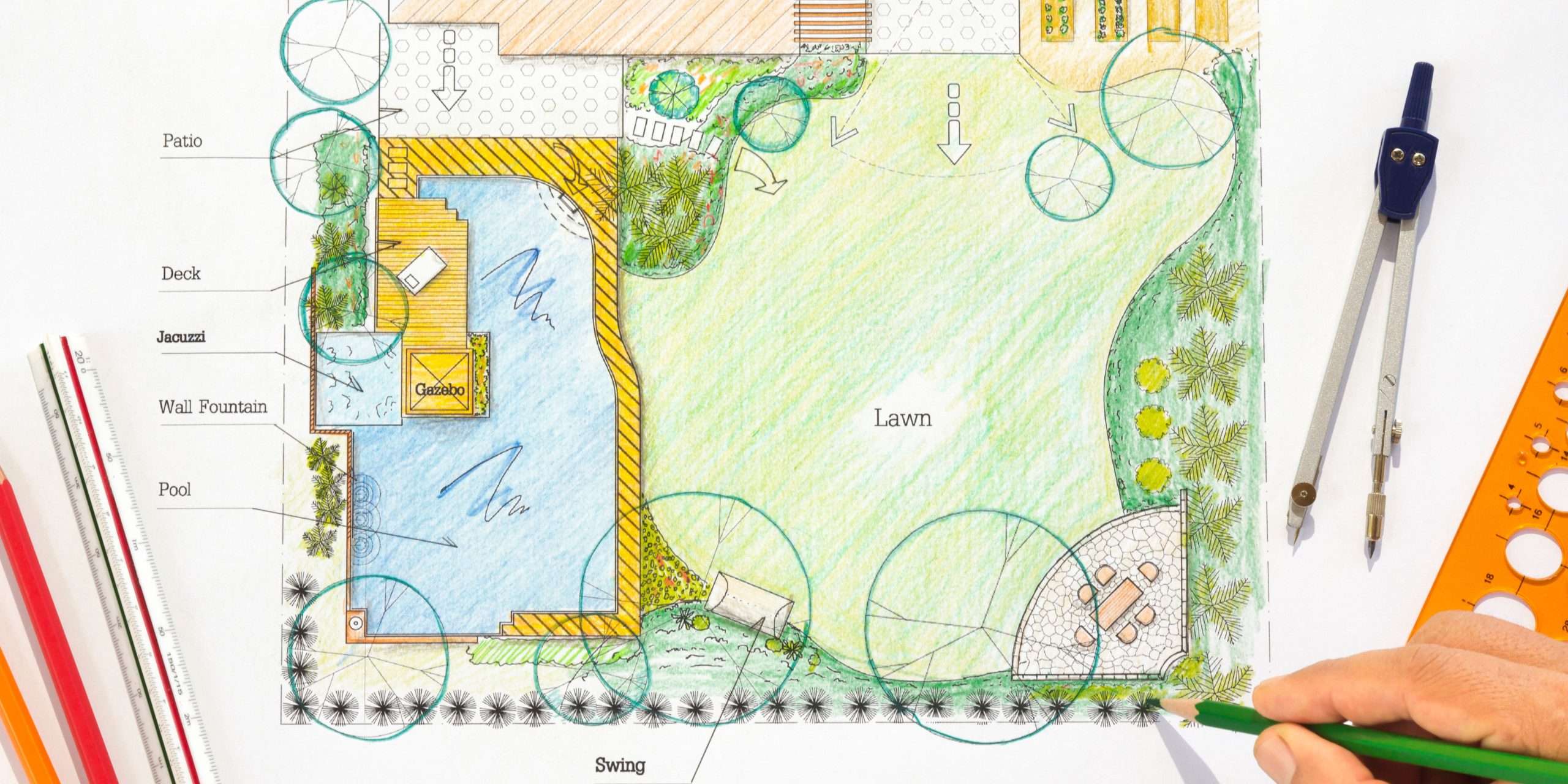 Mastering Landscape Design: A Guide to 2D and 3D Processes