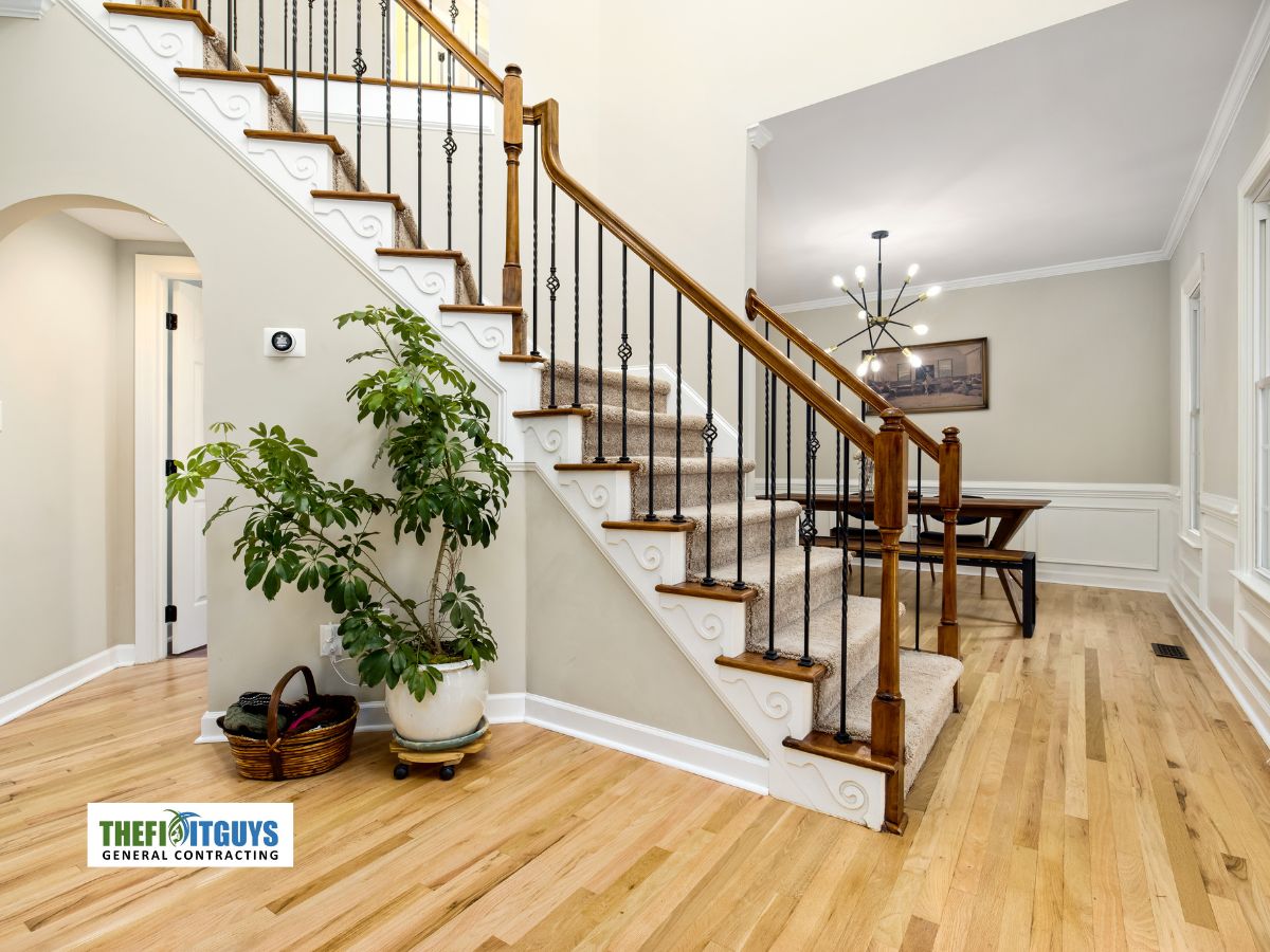 thefixitguys banister and staircase installation service 15