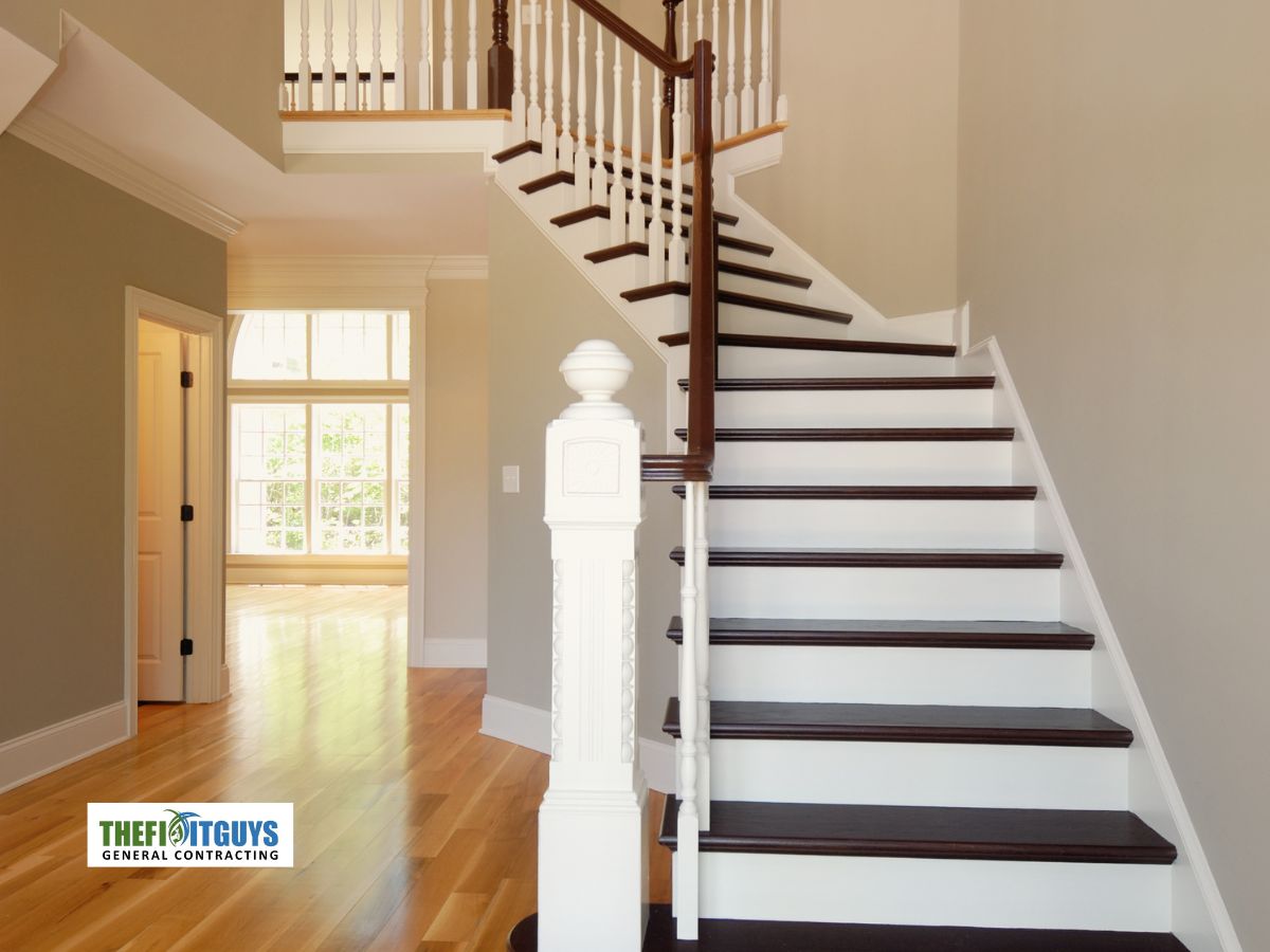 thefixitguys banister and staircase installation service 16