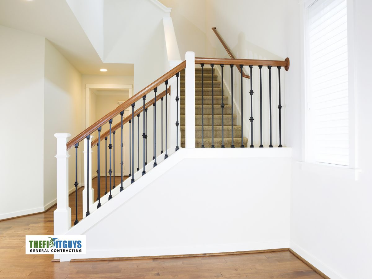 thefixitguys banister and staircase installation service 2