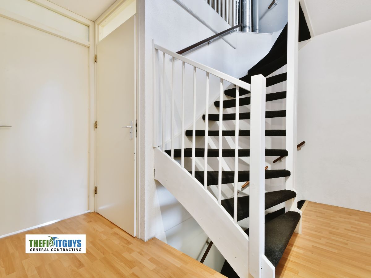 thefixitguys banister and staircase installation service 3