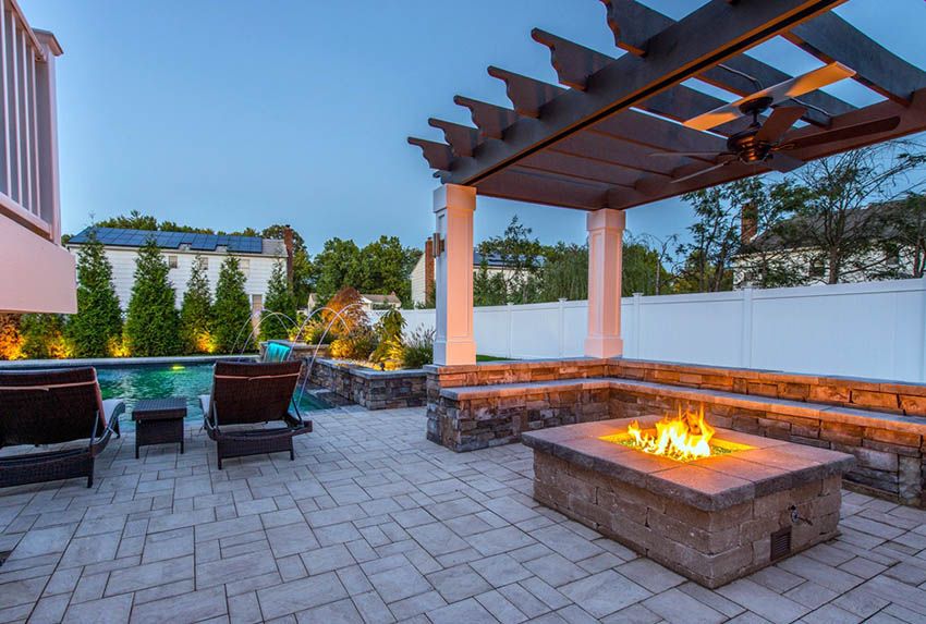 Is Putting a Fire Pit Under a Pergola Safe?