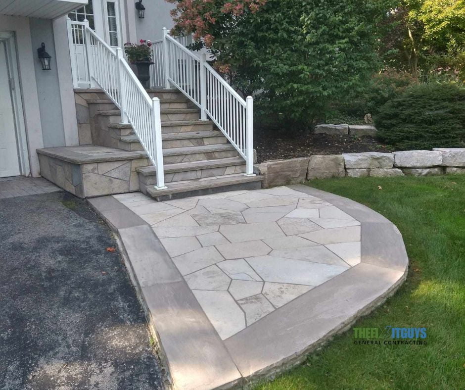 thefixitguys flagstone steps installation portfolio image 6