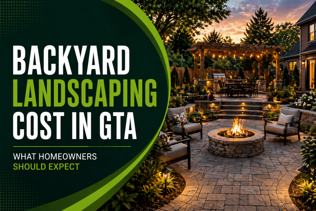 Backyard Landscaping Cost in GTA (2026): What Homeowners Should Expect